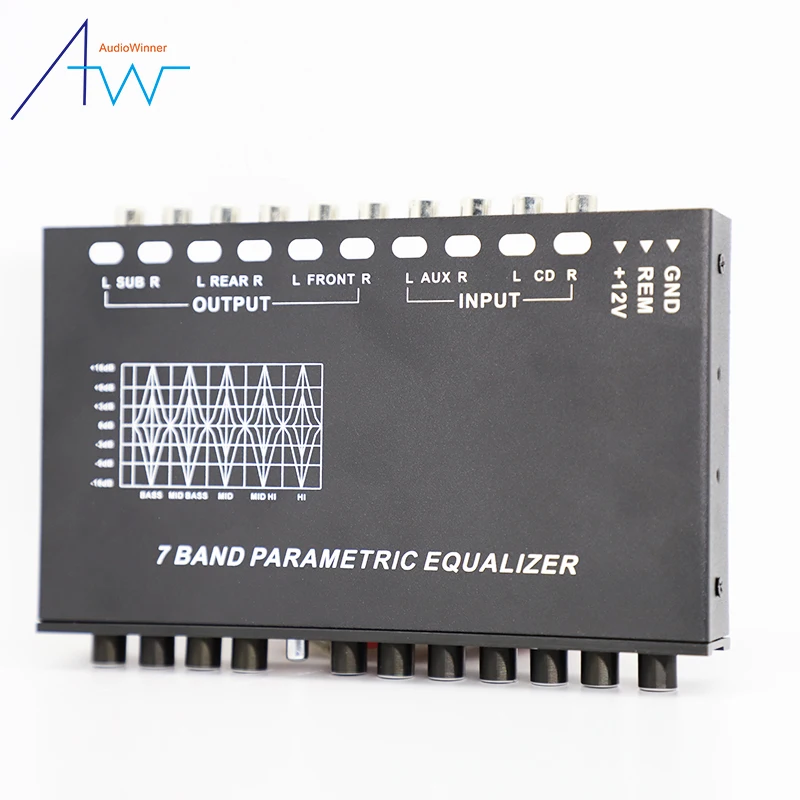 Hot selling 31 EQ performance car equalizer amp power stereo dsp car amplifier audio processor