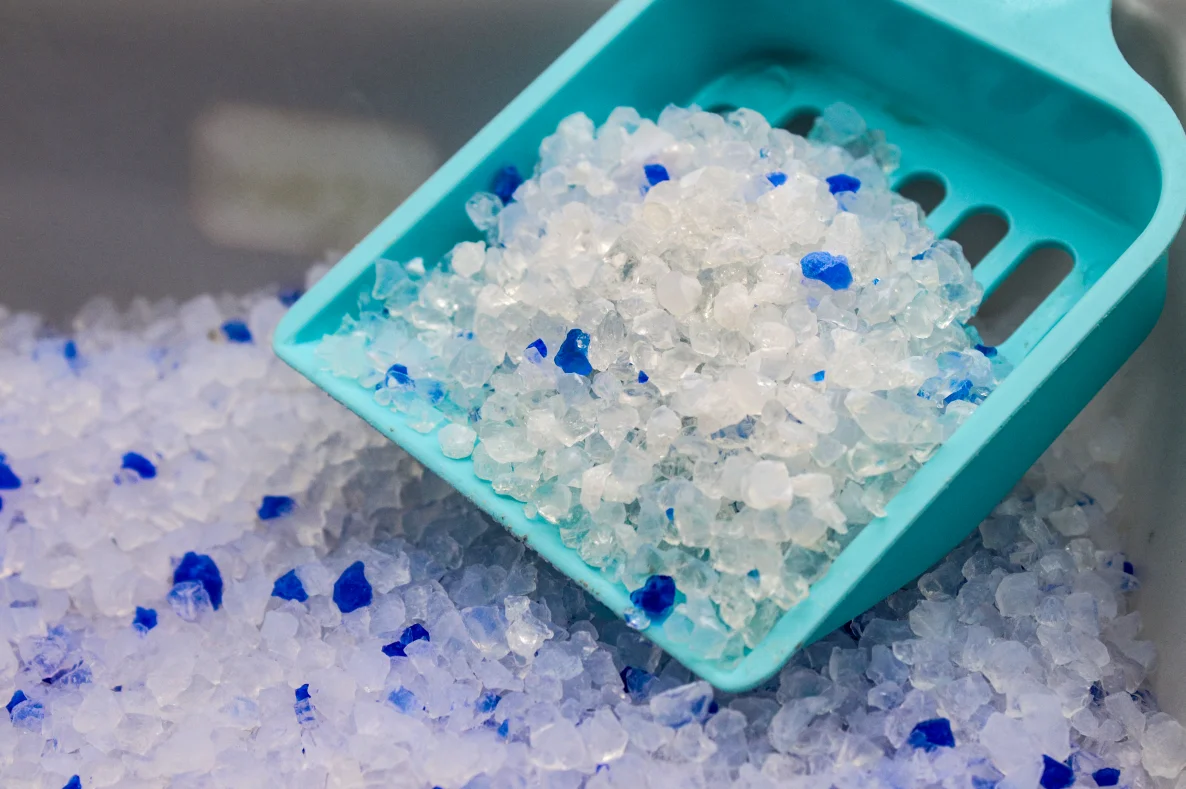 Wholesale OEM ECO Cat Litter Sand Easy Clean Deodorization Crystal Silica Gel Cat Litter