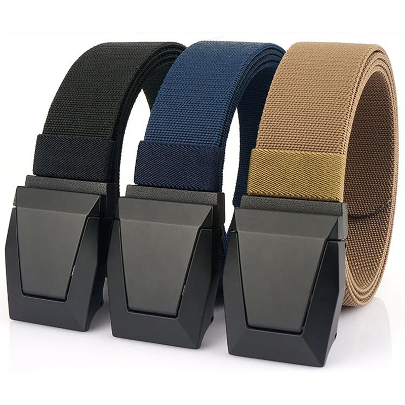 1.5 inch 38 mm stretch custom web ratchet belt for men with bottle opener