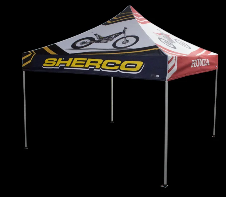 FINE OCEAN Trade Show Tent Tent Pavilion Outdoor Custom 10x10 Foot Folding Wedding Party Canopy Advertising Tent