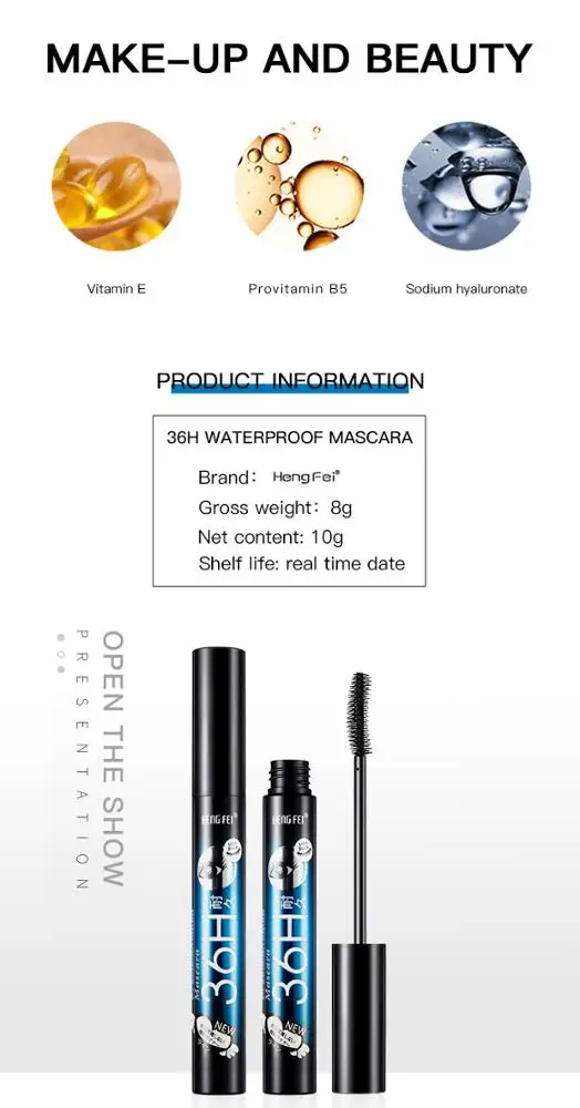 Best price black Private label Natural  black color mascara professional lash deep black mascara