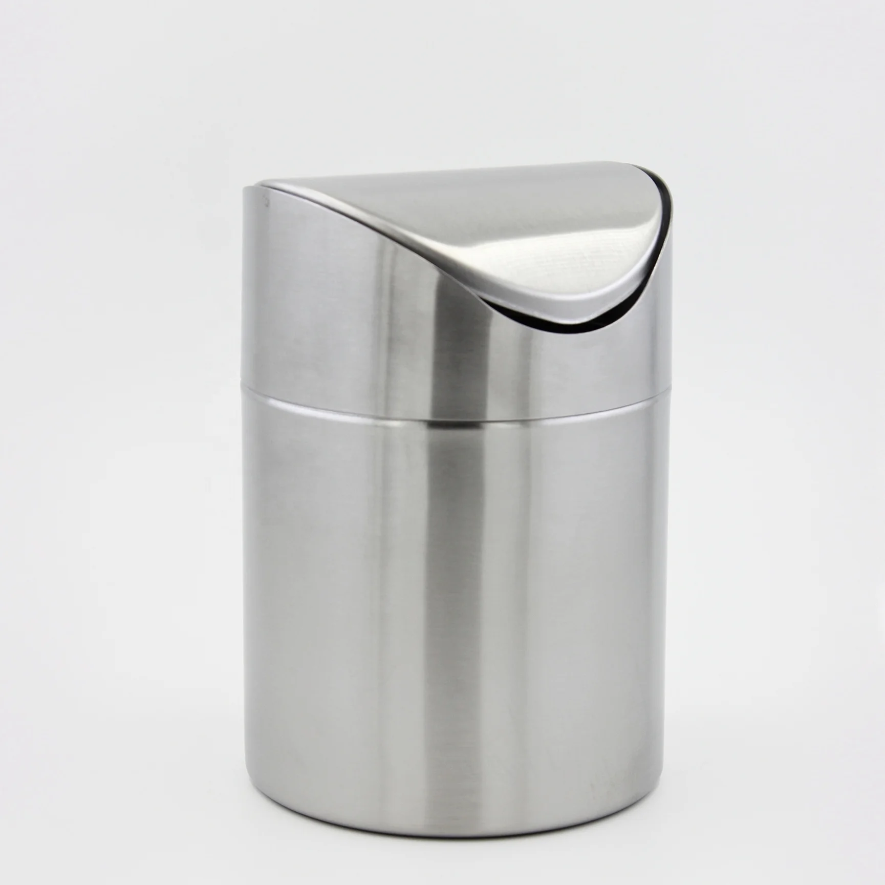 Customized stainless steel household items trash bin waste bin trash can for table