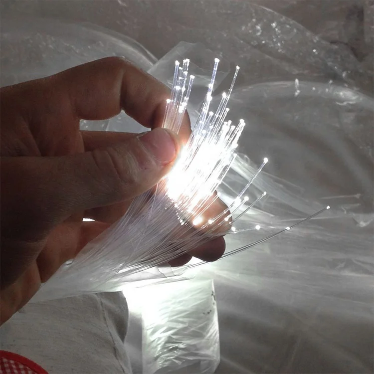End Glow Fiber Optic for Transparent Concrete Panel Parks Sculpture Artwork Flower Pond Clubs Plaza Cement Board