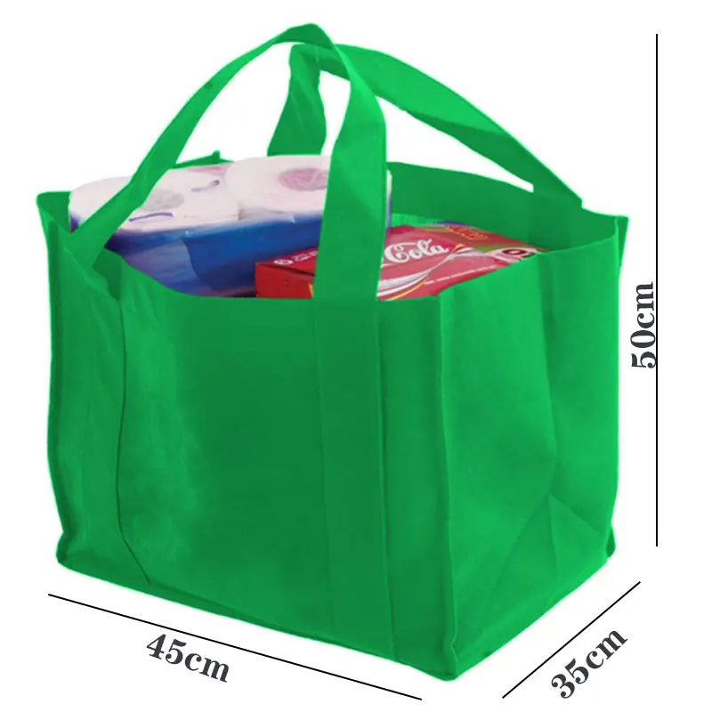 Hot Sell Product Eco-friendly Quilt Storage Rpet Non Woven Grocery Bag Reusable Pp Laminated Non-woven Shopping Bags With Logos