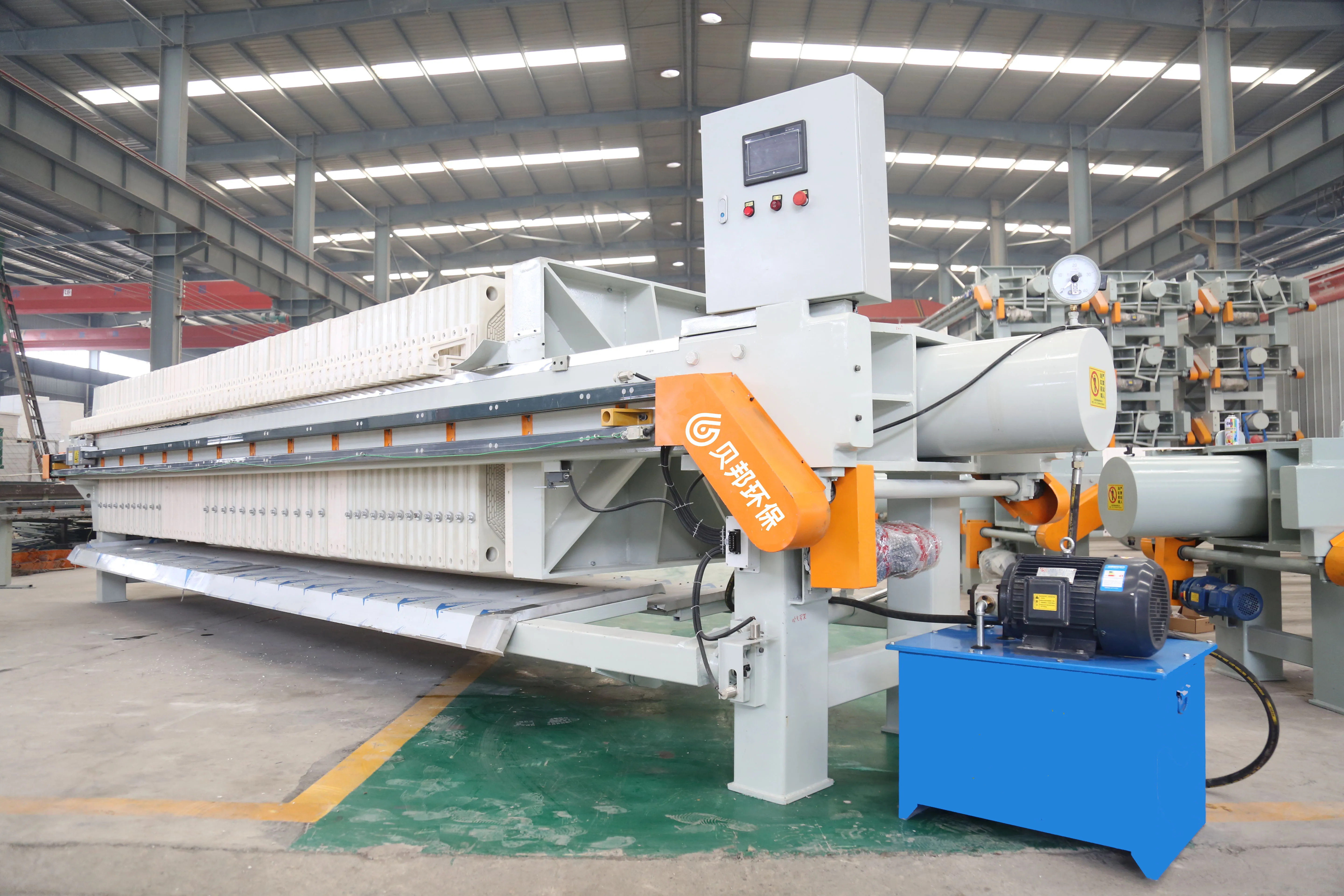 Automatic Membrane Filter Press Equipment Filtration Pressure Automatic Membrane Filter Press