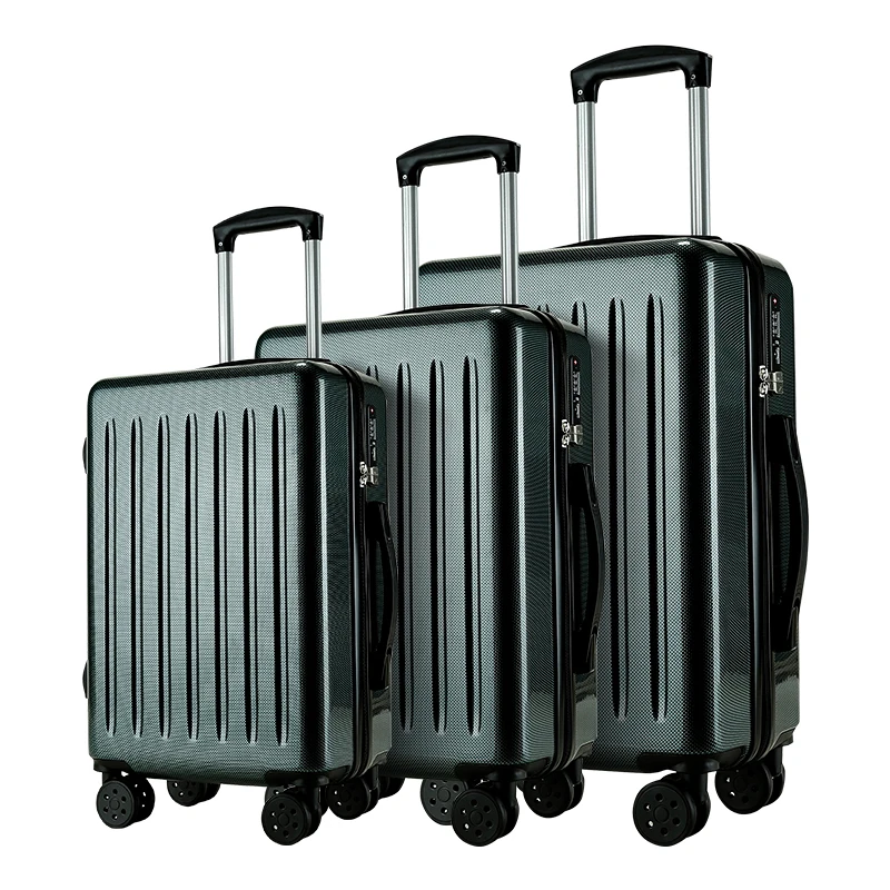 
Custom fashion trolley luggage sets travel bags hard shell 360 degree suitcase 