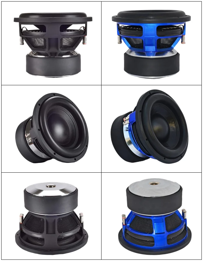 JLD Audio 12 Inch Car Subwoofer with Dual Coils 2000W RMS Factory Direct 12V DC Aluminum Basket High Power Car Audio Subwoofer