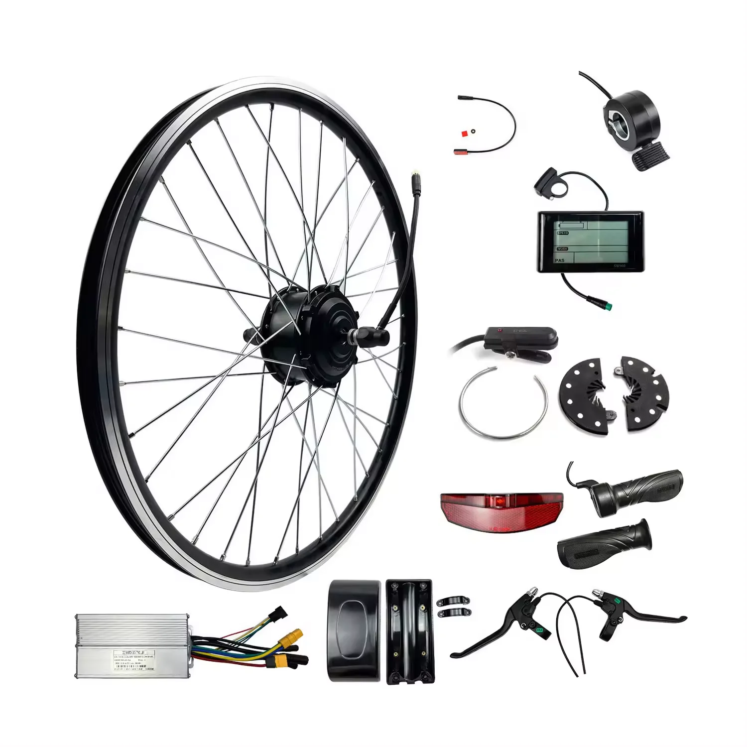 E BIKE Conversion Kit 500W Hub Motor Set Electric Bike Conversion Kit bicycle Motor