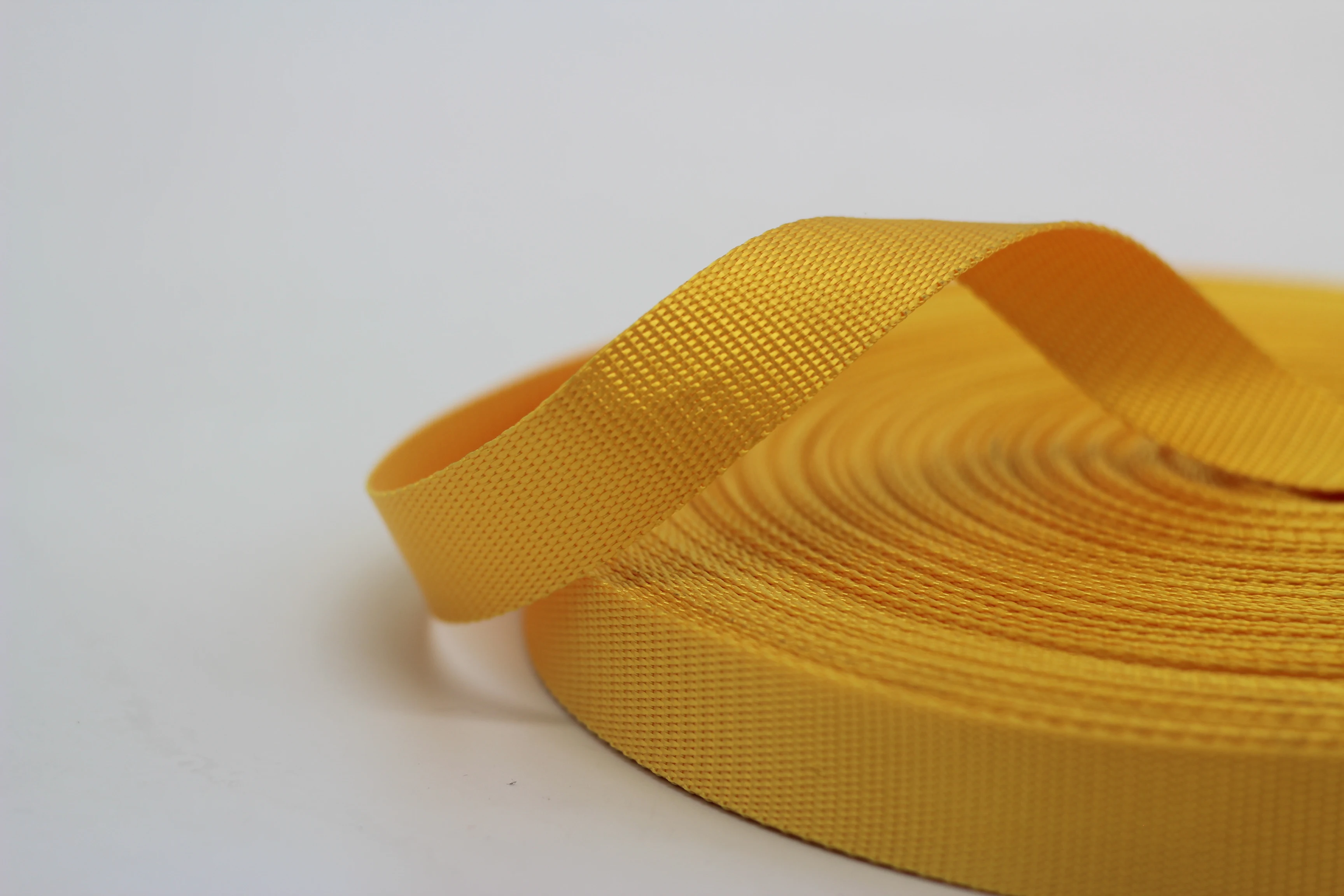 High Tenacity 20mm nylon Webbing Thicken pure color Polyester Webbing Tape