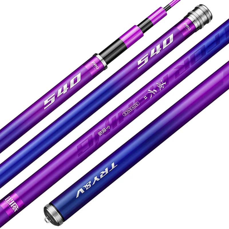 Chuangwei CWTLR21 Telescopic Fishing Rod Carbon Fiber Carp Fishing Freshwater Fishing