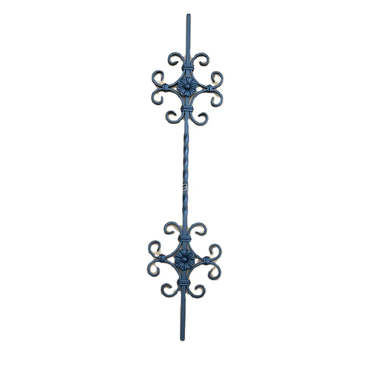 forged railing bar fence decoration parts Forged Railings Forged Stair Knuckle Spindles Staircase Wrought Iron Pickets