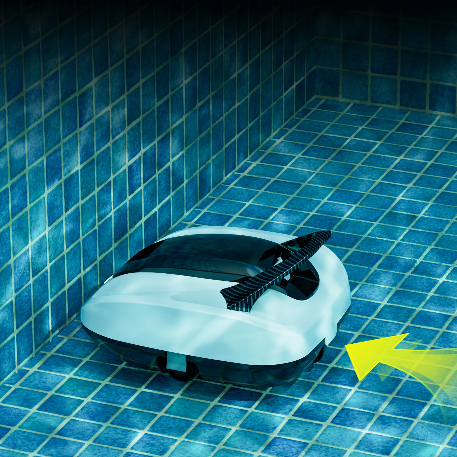 swimming wireless electric mini battery Automatic surface swimming vacuum wall  parts climbing cordless robot pool cleaner