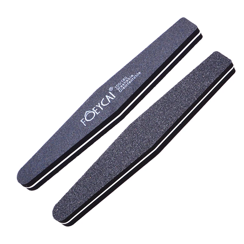 Hot sale rectangle purple sponge 240 180 120 nail file 2 sided nail buffer wholesale