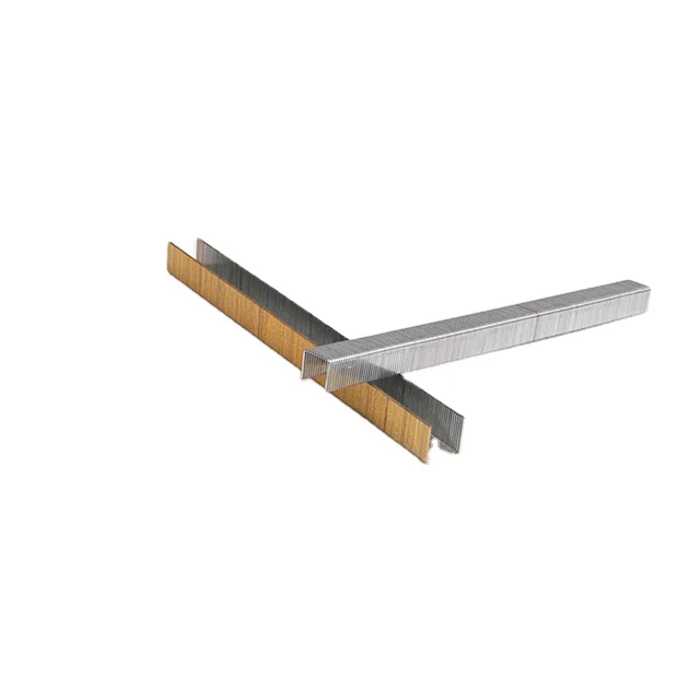 Pneumatic Stapler Pins Top Sales Gauge 22GA  71 series Fastener Furniture Wood Used Staples