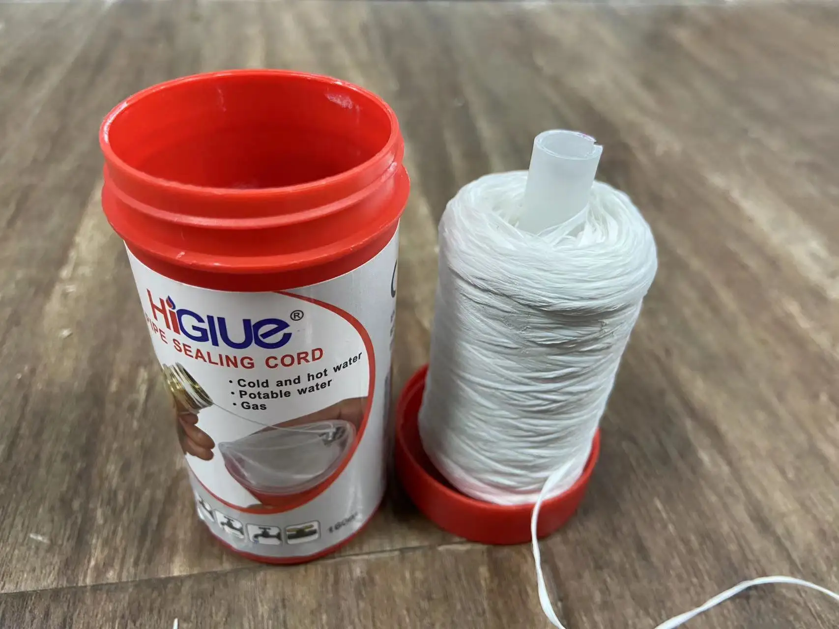 Threaded Pipe sealing cord pipe fitting sealant paste 55 General wire string prevent leakage 160m 50m