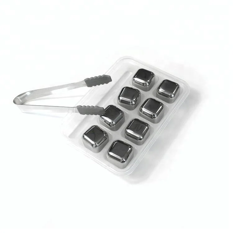 Hot Selling Products Wine Accessories Gift Set Ice Cube Customized Whiskey Stone Wine Cooler Reusable Ice Stone