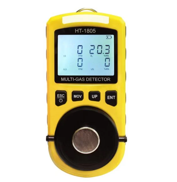 HTI HT-1805 Four in one gas detector multifunctional combustible gas detection oxygen detection air quality detection
