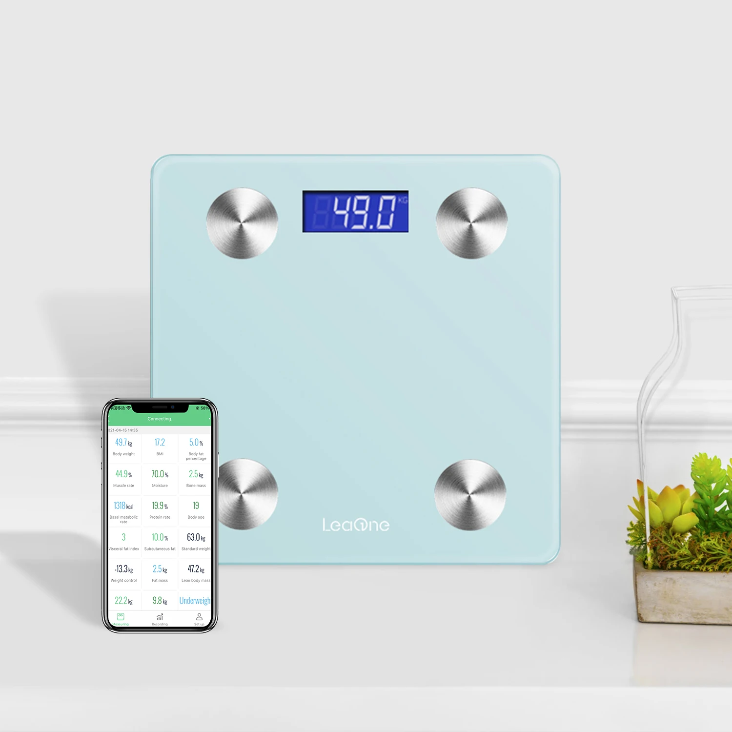 Wholesale Customized Led Display Digital Intelligent Body Fat Scale Body Composition Analyzer 150kg With App