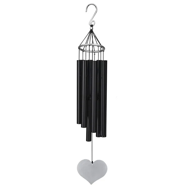 36Inch Large Wind Chimes Outdoor Large Deep Tone, Amazing Grace Tuned Relaxing Soothing Low Bass,Memorial Wind Chimes