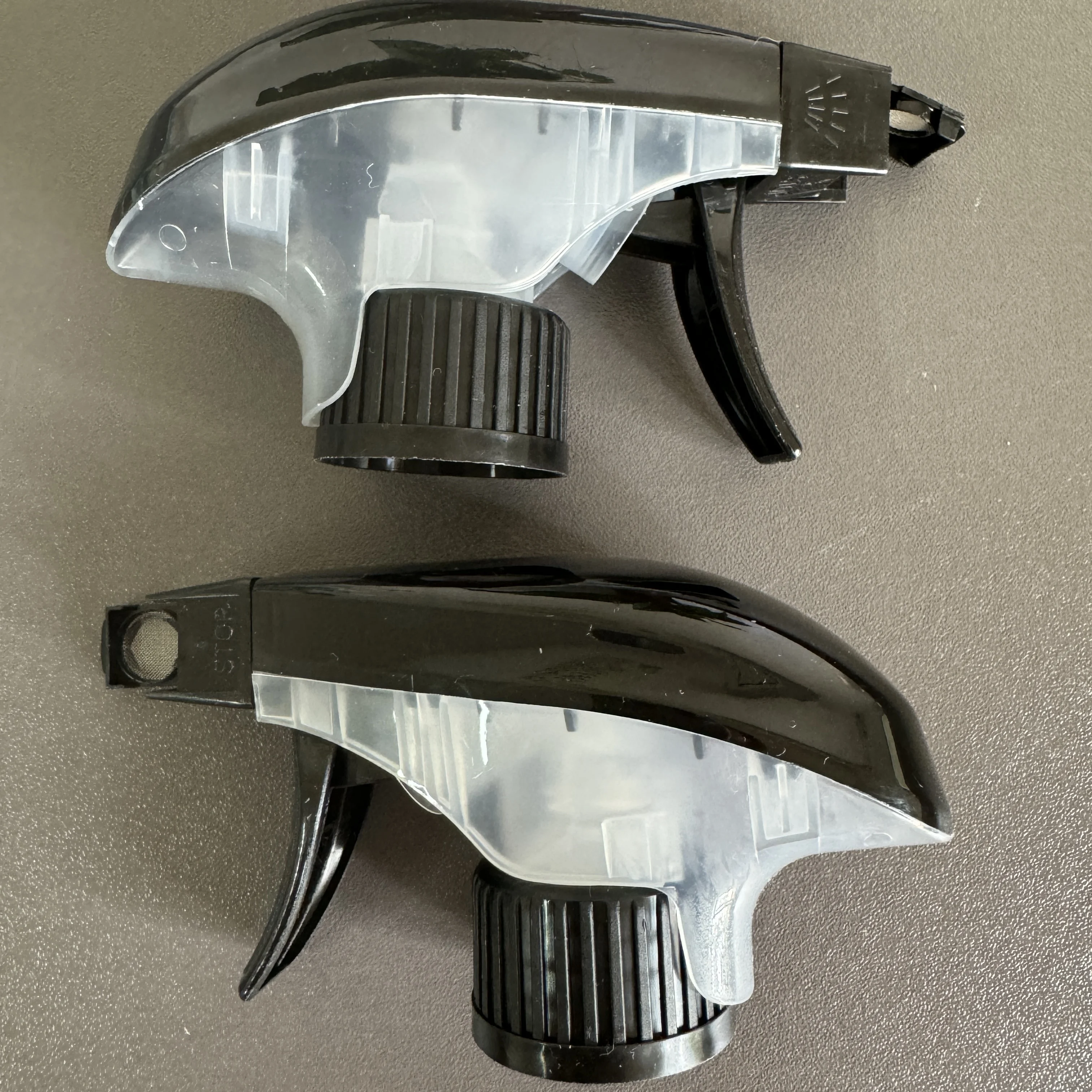 Trigger sprayer with 28 410 closure customized for bottle plastic pumps dispenser head spray