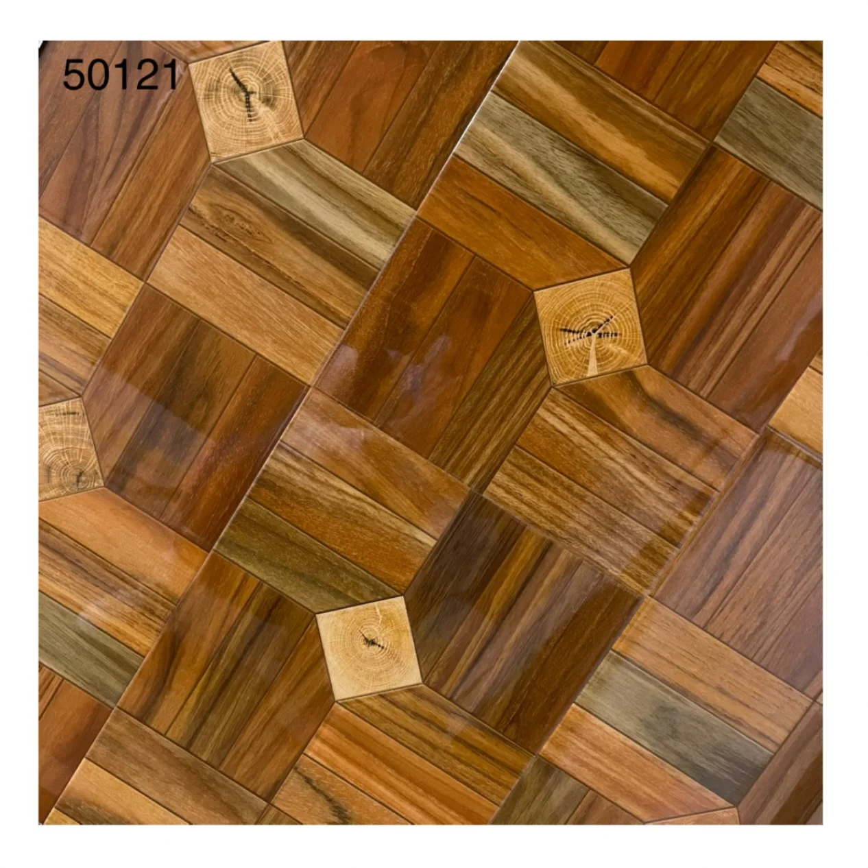 OEM/ODM Easy Installation Eco-Friendly MDF Non-slip Waterproof Laminate Flooring Bathroom