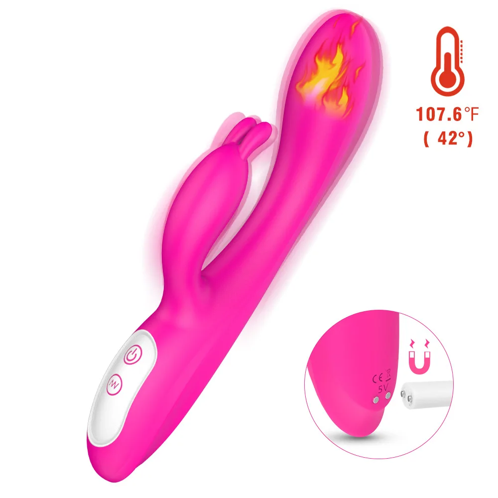 Вибратор-кролик женский с зарядкой от USB, 21,8 см (8,58 дюйма)