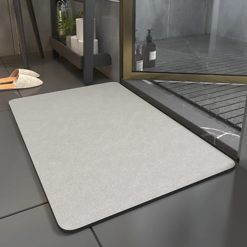 Quick Dry bathmat anti slip diatomite Diatom mud absorbent floor mats diatomaceous earth sutera bath mats for bathroom