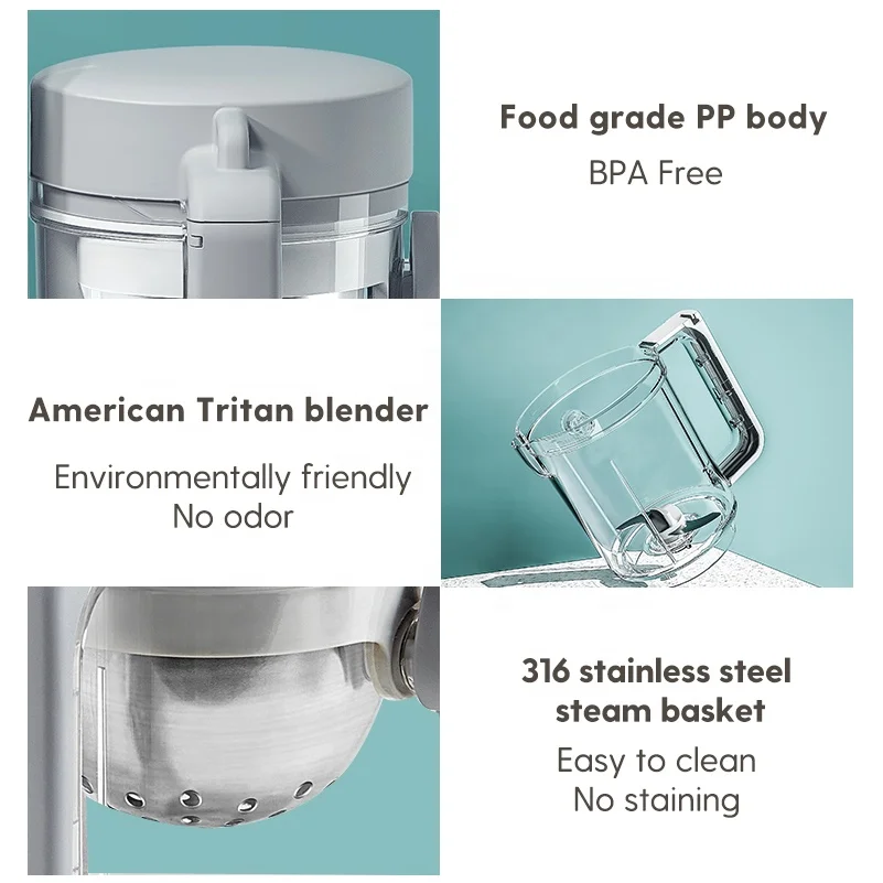 Hot Selling Multifunction Baby Food Steamer Blenders
