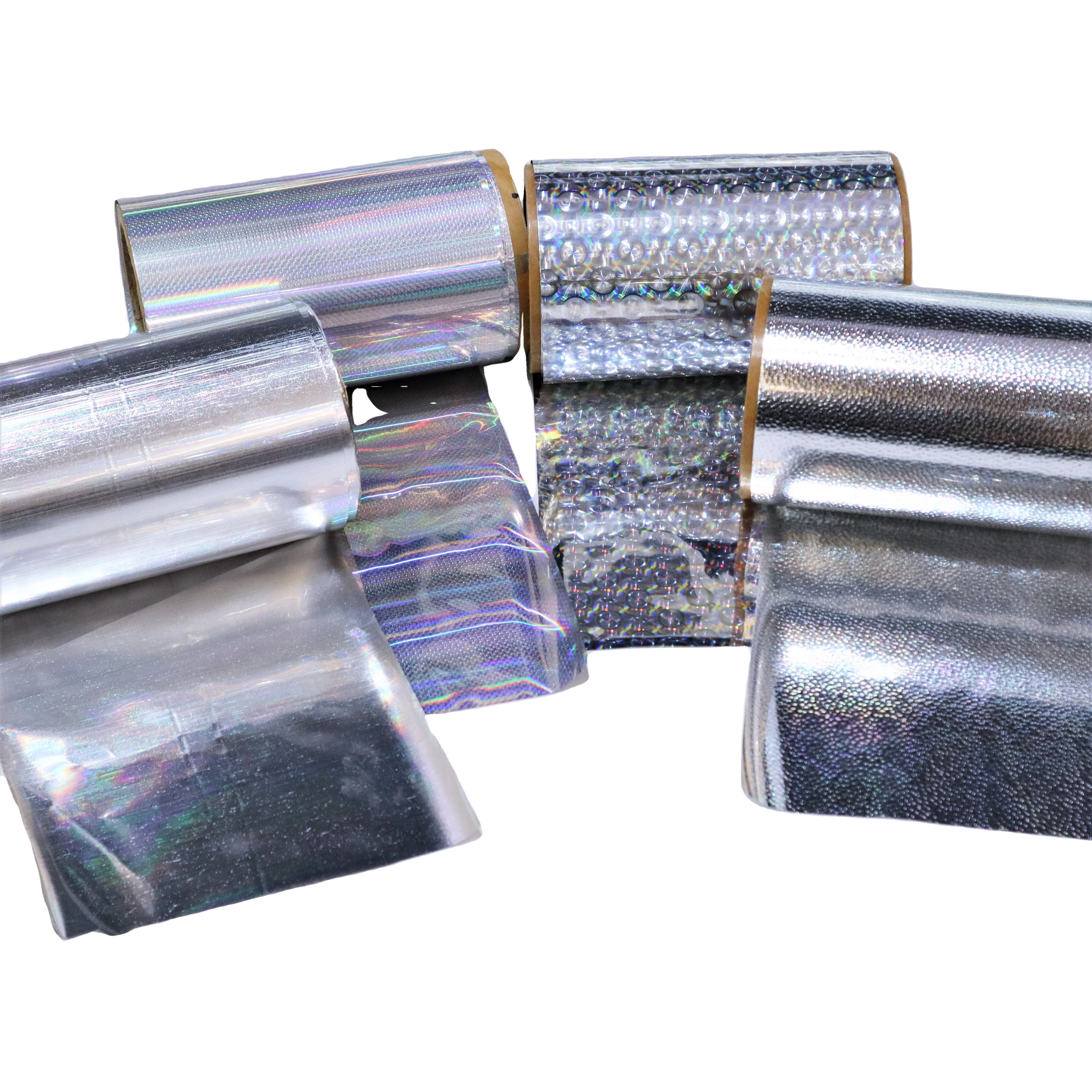 Jinghua Лазерная Высококачественная низкая цена оптом голографическая формовка алюминиевая холодная штамповочная фольга Лист для