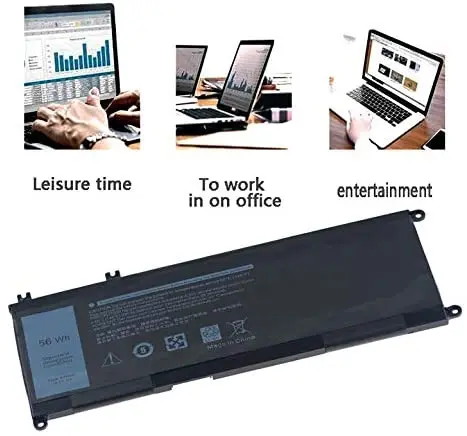  Аккумулятор для ноутбука Dell G3 15 2 17 3579 G5 3779 G7 5587 Series 7588 в 56