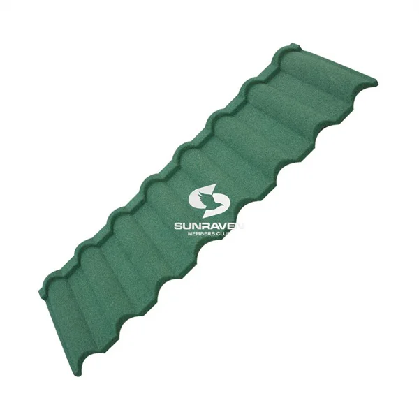 Chinese Manufacturer Milano Stone Coated Metal Roof Tile In Nigeria