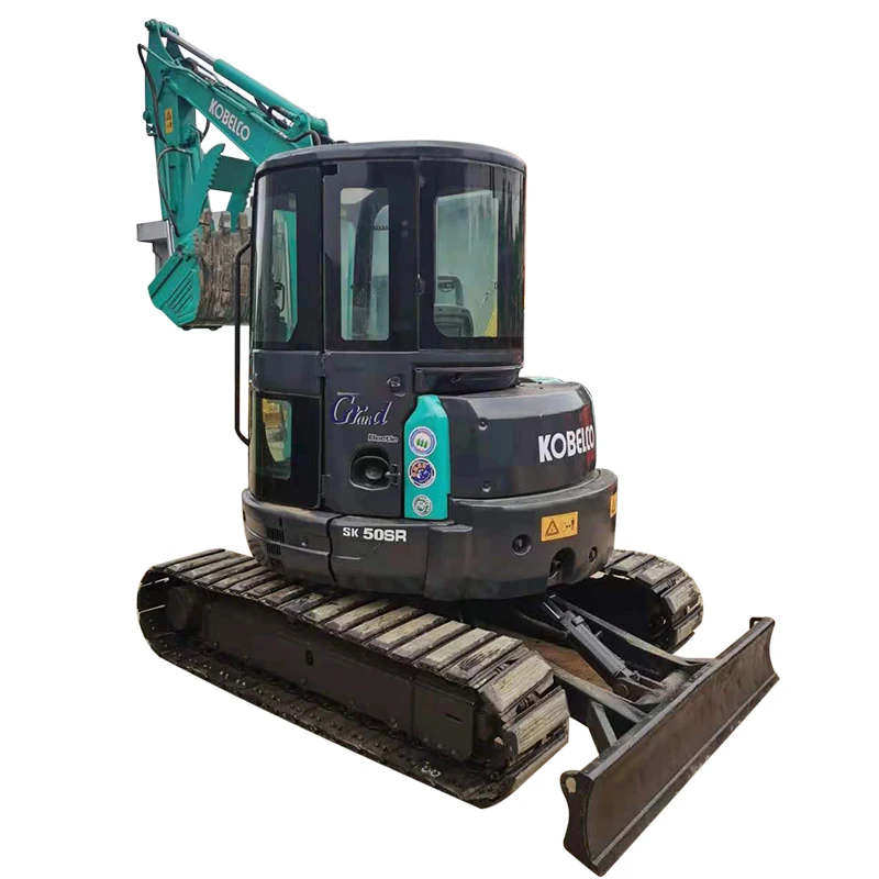 5 / 6 тонн используется мини escavator Kobelco SK50SR Подержанный гидравлический мини-escavatore