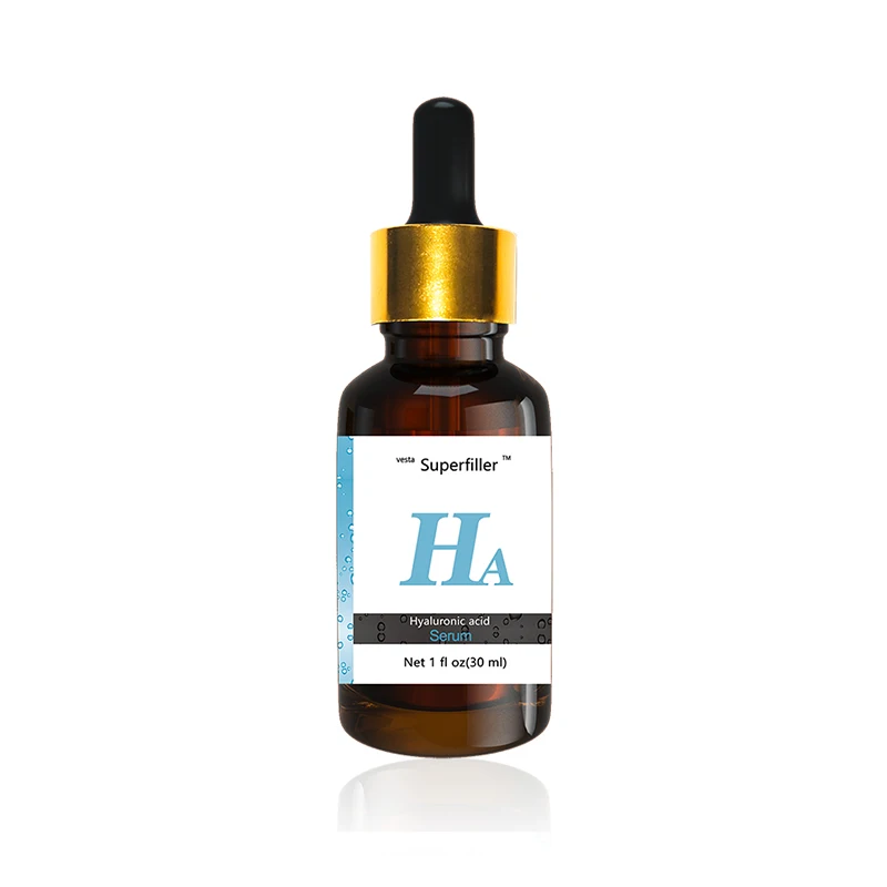 Low Moq Customization 30ml Hyaluronic Acid Vitamin C Face Oil Serum Bulk