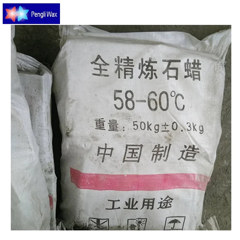 Kunlun Brand Fully Paraffin Wax 58-60 Paraffin Wax Paraffin Wax Manufacturer