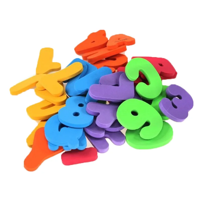 
Wholesale Alphabet Letters and Numbers Foam Bath Toys for Kids 