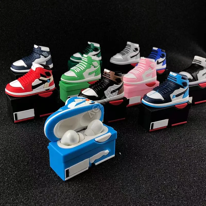 Спортивный 2023, новый роскошный дизайн, Симпатичные баскетбольные кроссовки, 3d чехол для airpods pro airpods 3 1/2