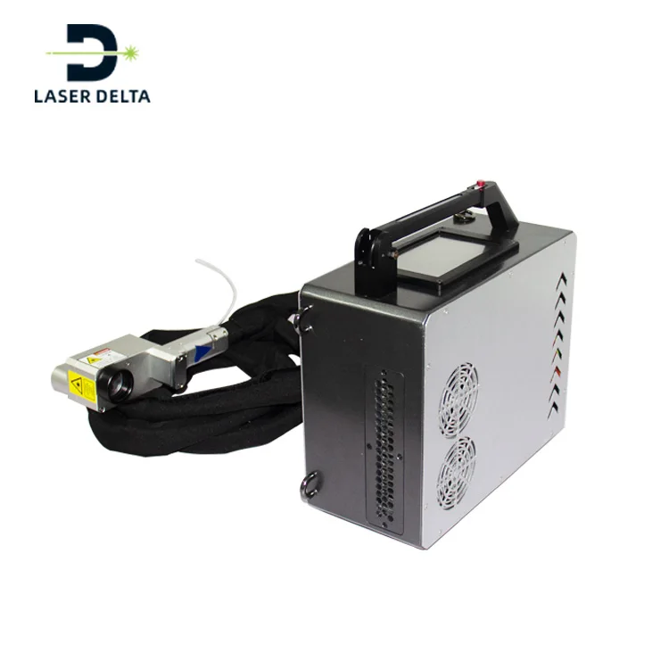 50w 100w Backpack Handheld Pulsed Laser Cleaning Machine for Rust Paint Oil Removal Portable Laser Cleaner