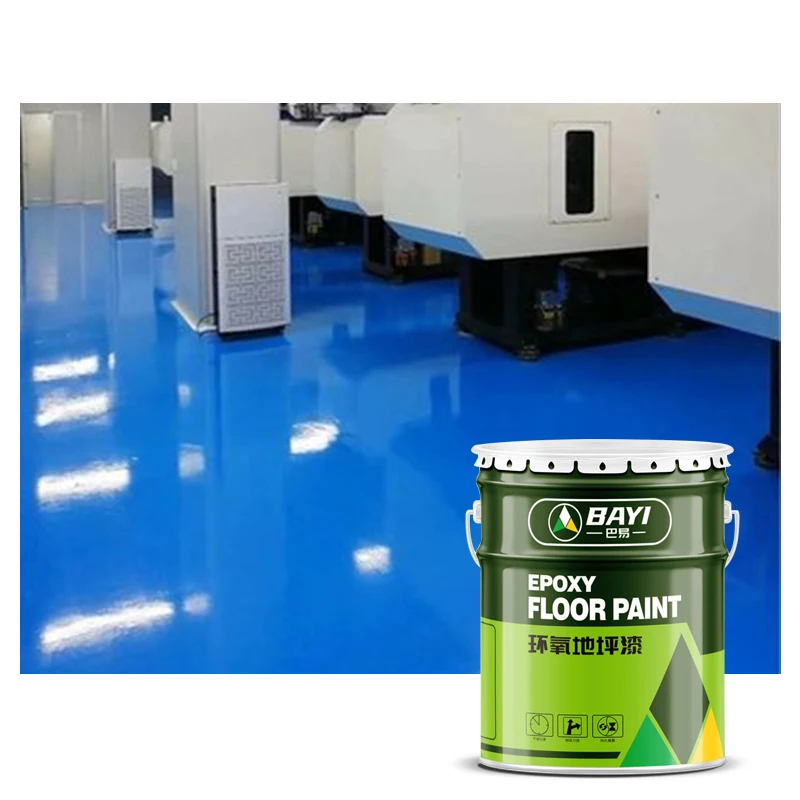 100% Твердая пищевая безопасная износостойкая эпоксидная напольная краска