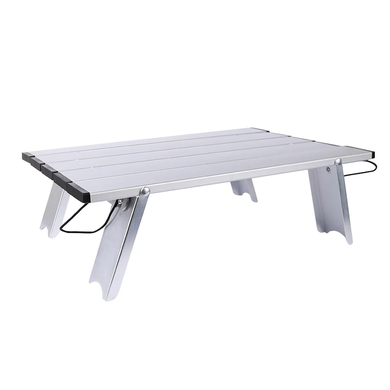 Camping Foldable Table Ultralight Aluminum Alloy Outdoor Table for Travel Picnic Barbecue