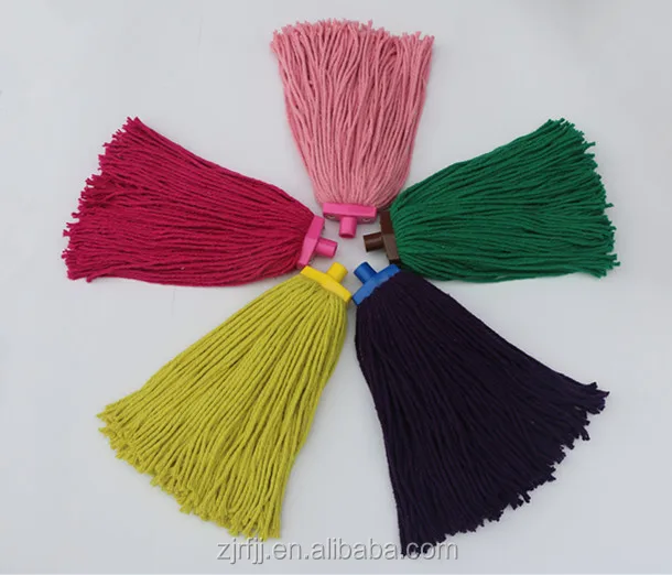 Multifunction Replacement Janitorial Heavy Duty Industrial Commercial Yarn Usa Floor Cleaning Wet Mop Head Refill