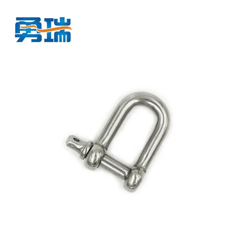 304 stainless steel shackles D-shaped M4-M38  DEE SHACKLES