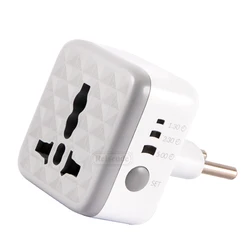 EU timing luminous conversion plug European timing converter EU intelligent electrical protector