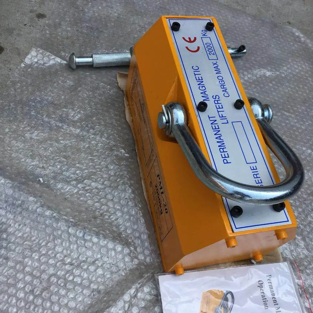 Chinese manufacturer 1000kg portable permanent magnetic lifter for sale