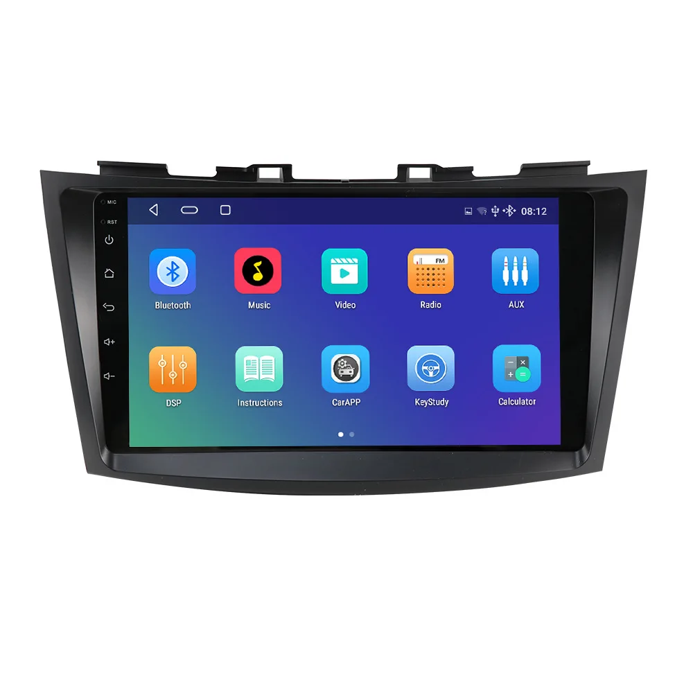 YHT Android For Suzuki Swift 4 2011-2017 Car Radio Multimedia Video Player Navigation GPS 2din dvd Screen