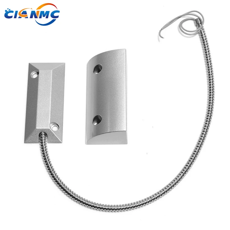 Metal Zinc-alloyed Housing NO/NC/COM Roller Shutter Door Magnetic Contact Sensor Switch