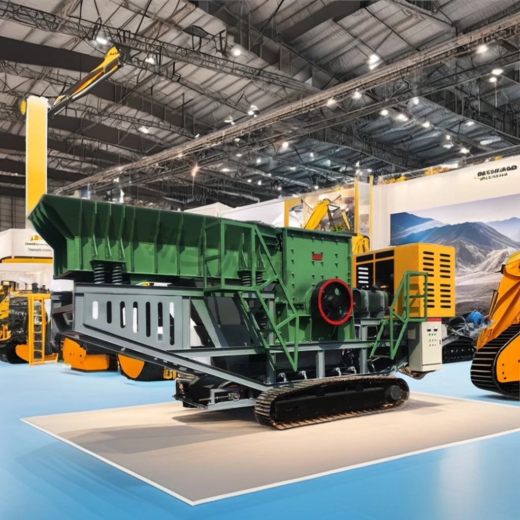 Premium Easy Moving Mobile Crushing Station Tracked Construction Waste Recycling Manufacturing Plants High Mining Machines