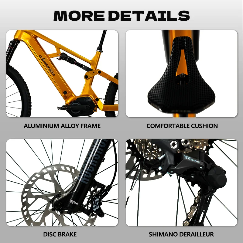 best sale 8 speed derailleur electric bicycle 29 inch e bike with 14ah lithium battery