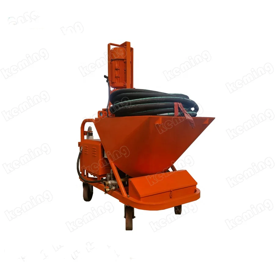 China Full Automatic Mortar Putty Spraying Machine Cement Plastering Pump For Sale