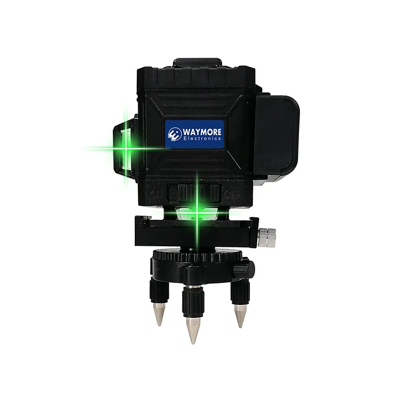 
Auto Rotary Construction Nivel Laser Level 360 Degree Machine Tool Green Beam Laser Cross 12 Line Self Leveling 3d Later Level 