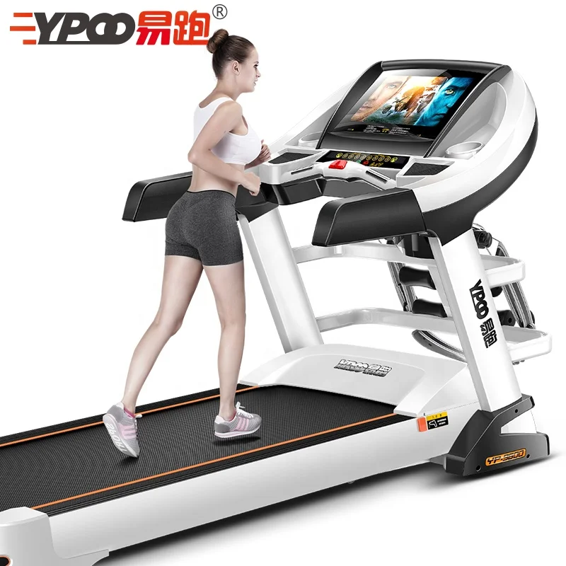 YPOO treadmill dc motor semi-commercial treadmill electric home fitness running machine cheap treadmill